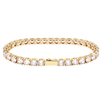 FREEZY TENNIS - 3-5mm 手鍊 (Yellow Gold)