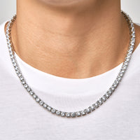 ICE TENNIS SET - 5mm 組合 (White Gold)