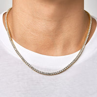 ICE TENNIS SET - 3mm 組合 (Yellow Gold)