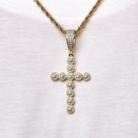 FREEZY CROSS PIECE - 墜飾 (Yellow Gold)