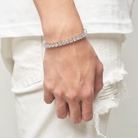 ICE TENNIS SET - 5mm 組合 (White Gold)