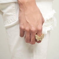 FROZEN FLY - 戒指 (Yellow Gold)