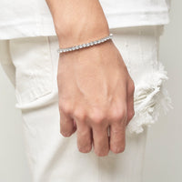 FREEZY TENNIS - 3-5mm 手鍊 (White Gold)