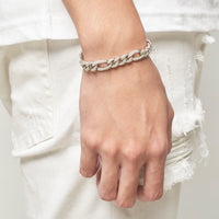 COLD LOCK - 10mm 手鍊 (White Gold)